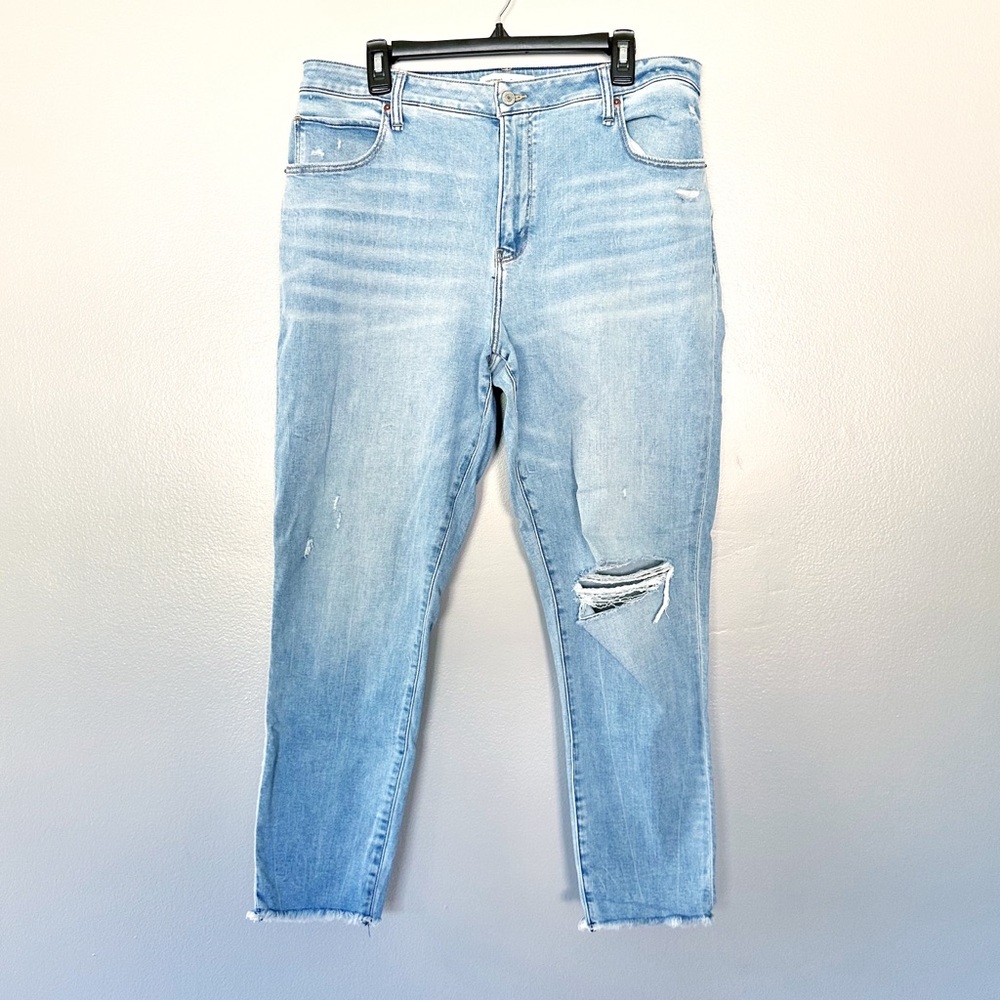 Abercrombie & Fitch the Super Skinny Ankle high Rise Curve Love size 18L